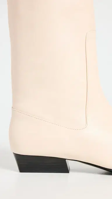 Staud Wally Flat Boots Cream | Thumbnail 6
