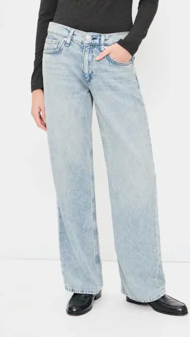 rag & bone Featherweight Cam Ankle Straight Jeans Ludlow | Thumbnail 2