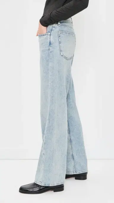 rag & bone Featherweight Cam Ankle Straight Jeans Ludlow | Thumbnail 4