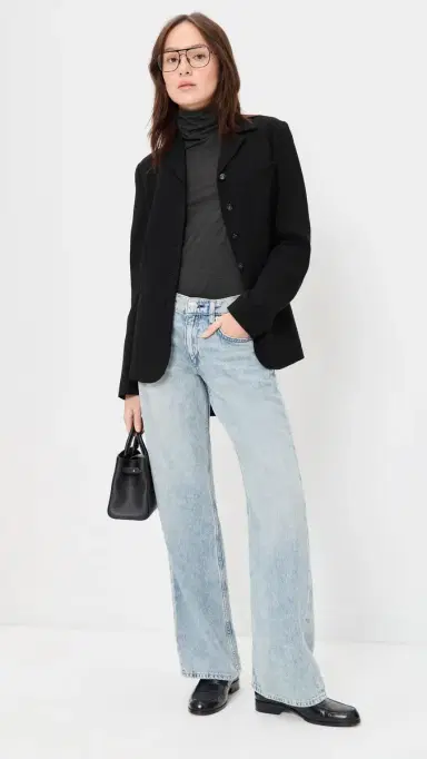 rag & bone Featherweight Cam Ankle Straight Jeans Ludlow | Thumbnail 5