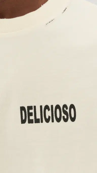 Willy Chavarria Willy's Taco Shop Buffalo Tee White S | Thumbnail 6