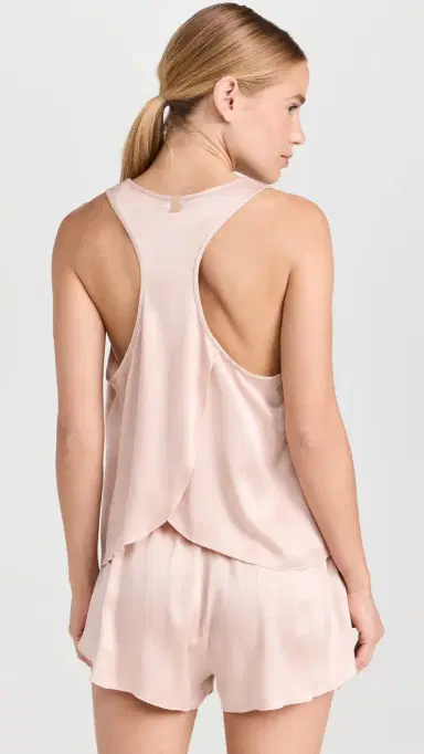 Lunya Washable Silk Tulip Back Set Delicate Pink | Thumbnail 3