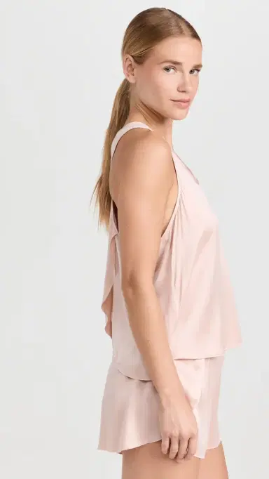 Lunya Washable Silk Tulip Back Set Delicate Pink | Thumbnail 4