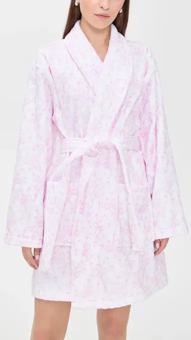LoveShackFancy Indie Bathrobe Chantilly M/L | Thumbnail 2