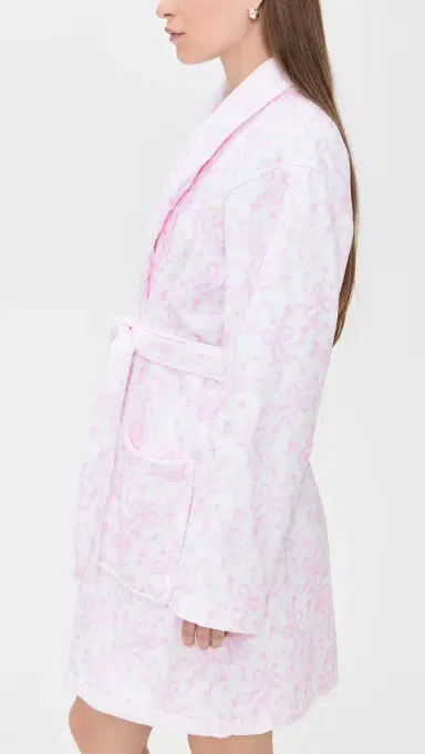 LoveShackFancy Indie Bathrobe Chantilly M/L | Thumbnail 4