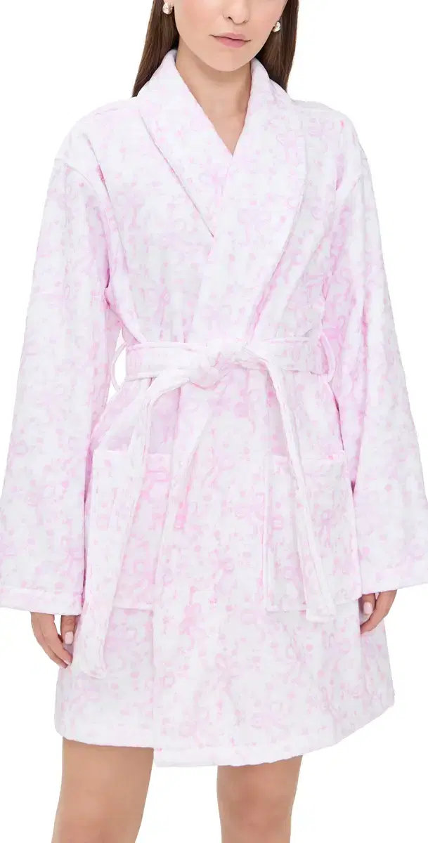 LoveShackFancy Indie Bathrobe Chantilly