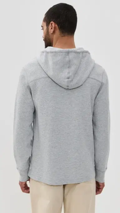 REIGNING CHAMP Lightweight Waffle Standard Hoodie | Thumbnail 3 REIGNING CHAMP Lightweight Waffle Standard Hoodie | Thumbnail 3