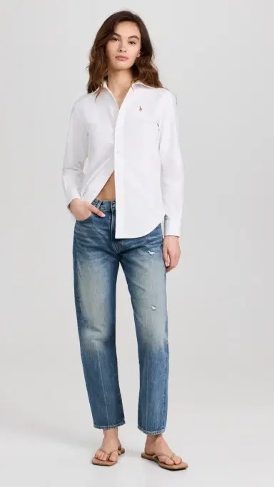 Polo Ralph Lauren Cotton Oxford Long Sleeve Buttondown | Thumbnail 5 Polo Ralph Lauren Cotton Oxford Long Sleeve Buttondown | Thumbnail 5