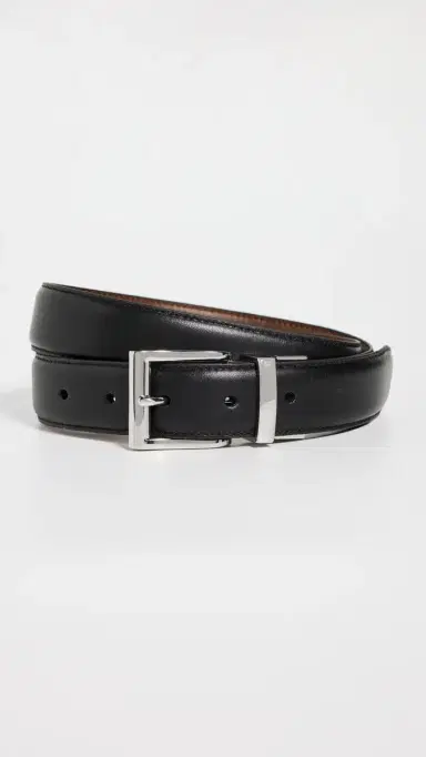 Polo Ralph Lauren Reversible Saddle Leather Belt Black/Brown 38 | Thumbnail 2
