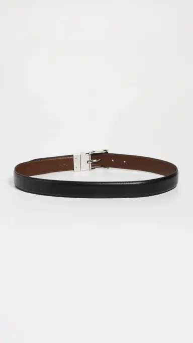 Polo Ralph Lauren Reversible Saddle Leather Belt Black/Brown 38 | Thumbnail 3