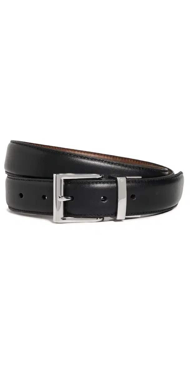Reversible Saddle Leather Belt Black/Brown