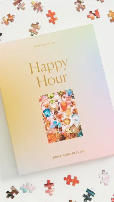 Piecework Puzzles Happy Hour Puzzle Multi | Thumbnail 4