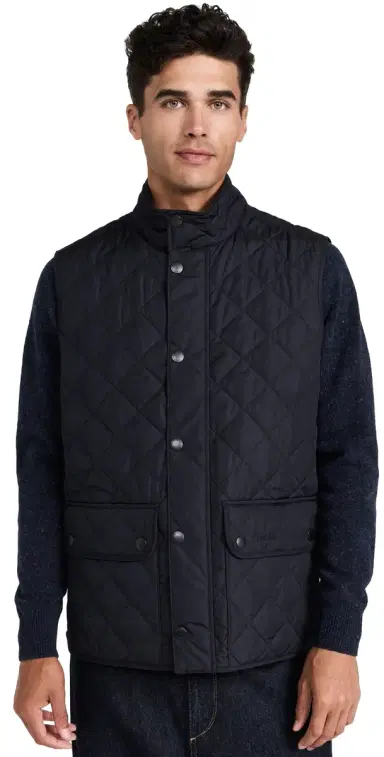 Barbour Lowerdale Quilted Vest Navy | Thumbnail 1 Barbour Lowerdale Quilted Vest Navy | Thumbnail 1