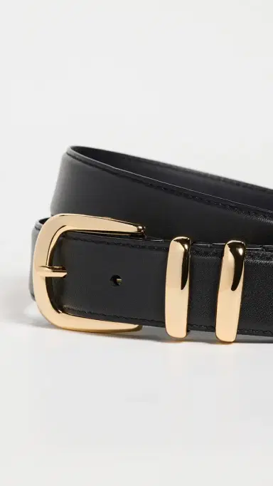 Favorite Daughter The Jordan Belt Black Gold | Thumbnail 5