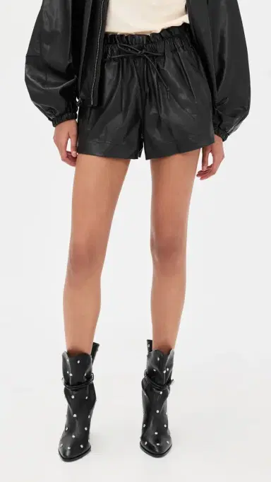 Isabel Marant Étoile Naline Shorts Black | Thumbnail 2 Isabel Marant Étoile Naline Shorts Black | Thumbnail 2
