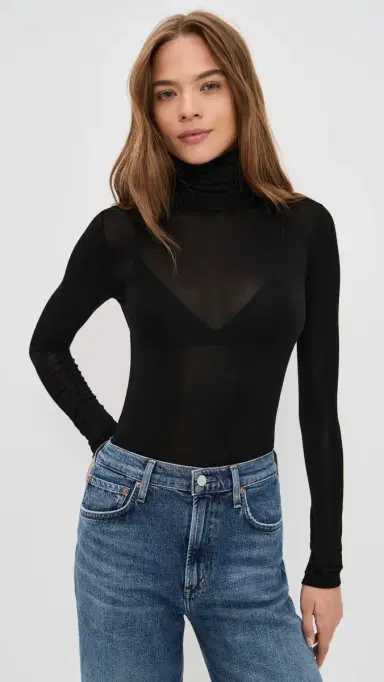 AGOLDE Pascale Turtleneck Black S | Thumbnail 2