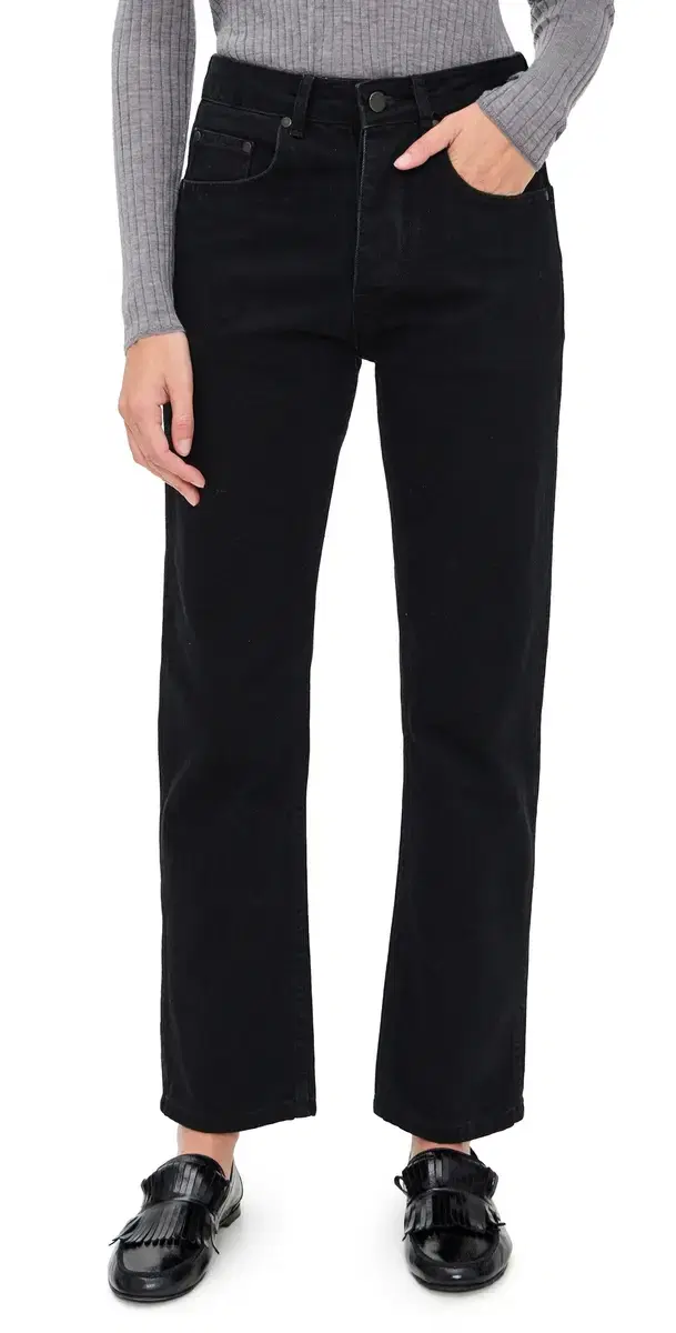 Straight Jeans Charcoal