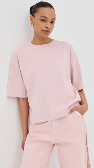 DARKPARK Smith Short Sleeved Tee Pink | Thumbnail 2 DARKPARK Smith Short Sleeved Tee Pink | Thumbnail 2