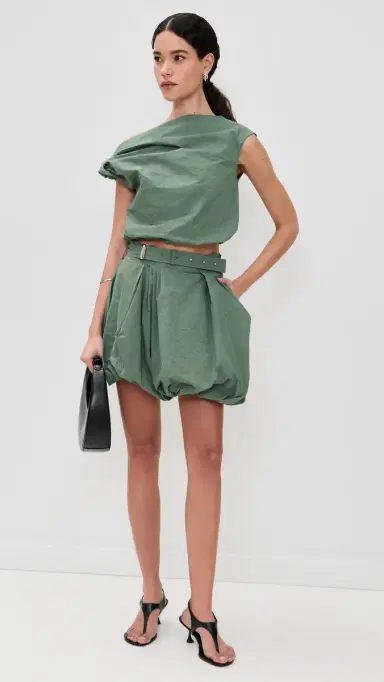 Paris Georgia Volume Bubble Miniskirt | Thumbnail 5 Paris Georgia Volume Bubble Miniskirt | Thumbnail 5