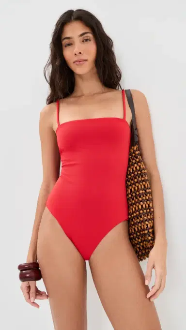 Staud Corona One Piece Red Rose S | Thumbnail 2 Staud Corona One Piece Red Rose S | Thumbnail 2