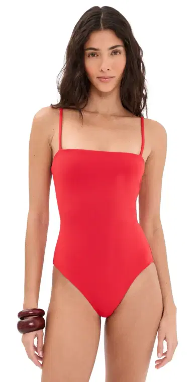 Staud Corona One Piece Red Rose S | Thumbnail 1 Staud Corona One Piece Red Rose S | Thumbnail 1