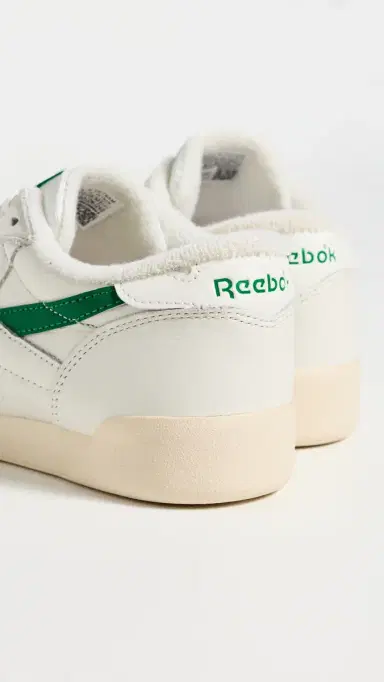 Reebok Freestyle Lo Sneakers Chalk/Glen Green/Paper White | Thumbnail 4
