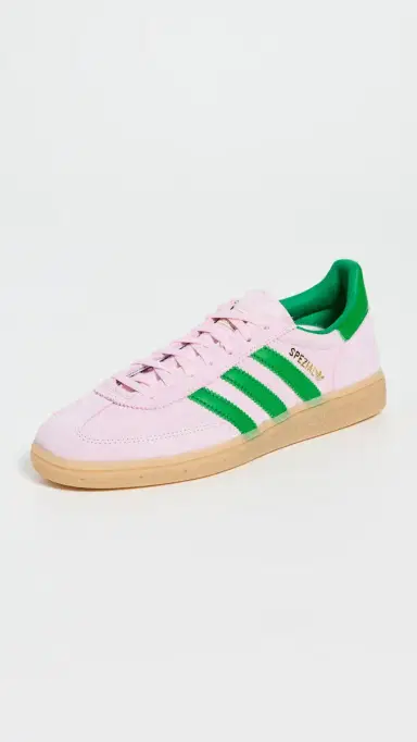 Adidas Handball Spezial W Sneakers Clear Pink/Green/Gold Metallic | Thumbnail 2 Adidas Handball Spezial W Sneakers Clear Pink/Green/Gold Metallic | Thumbnail 2