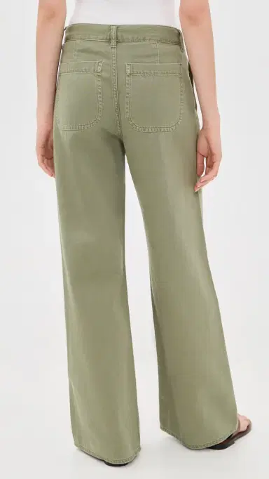 Madewell The Ultimate Wide-Leg Pants Sagebrush | Thumbnail 3 Madewell The Ultimate Wide-Leg Pants Sagebrush | Thumbnail 3