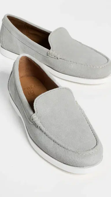 Polo Ralph Lauren Merton Suede Slip Ons Channel Grey 9 | Thumbnail 4 Polo Ralph Lauren Merton Suede Slip Ons Channel Grey 9 | Thumbnail 4
