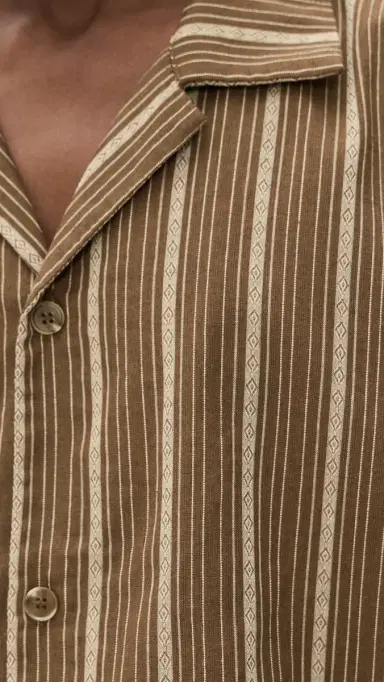 Rhythm West Winds Stripe Short Sleeve Shirt | Thumbnail 6 Rhythm West Winds Stripe Short Sleeve Shirt | Thumbnail 6