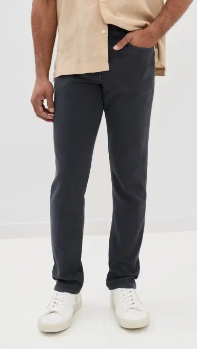 Faherty Stretch Terry 5 Pocket Pants Navy 36 | Thumbnail 2