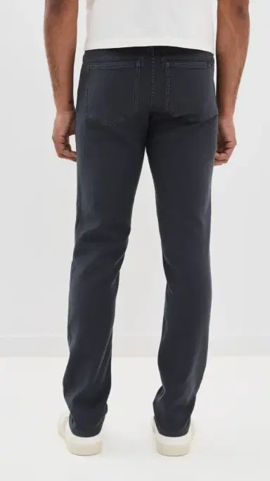 Faherty Stretch Terry 5 Pocket Pants Navy 36 | Thumbnail 3