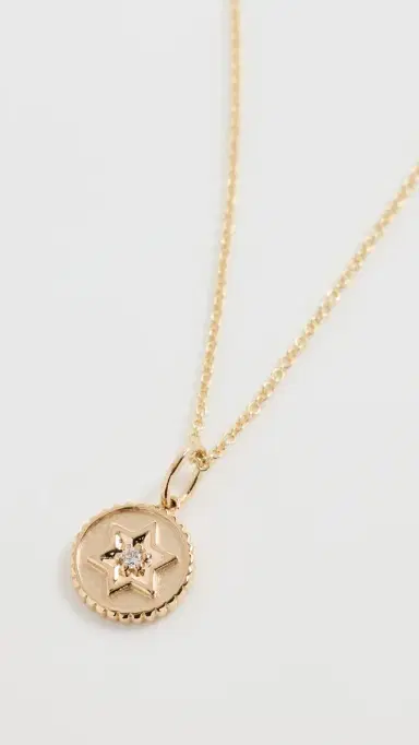 Sydney Evan 14k Gold Baby Star of David Charm Necklace | Thumbnail 2 Sydney Evan 14k Gold Baby Star of David Charm Necklace | Thumbnail 2