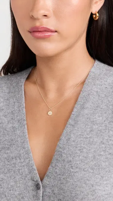 Sydney Evan 14k Gold Baby Star of David Charm Necklace | Thumbnail 3 Sydney Evan 14k Gold Baby Star of David Charm Necklace | Thumbnail 3