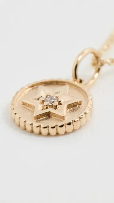 Sydney Evan 14k Gold Baby Star of David Charm Necklace | Thumbnail 4 Sydney Evan 14k Gold Baby Star of David Charm Necklace | Thumbnail 4