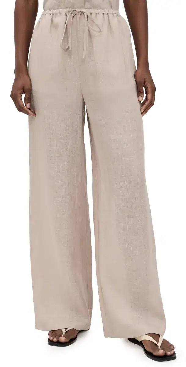 FRAME The inen ounge Pants Flax