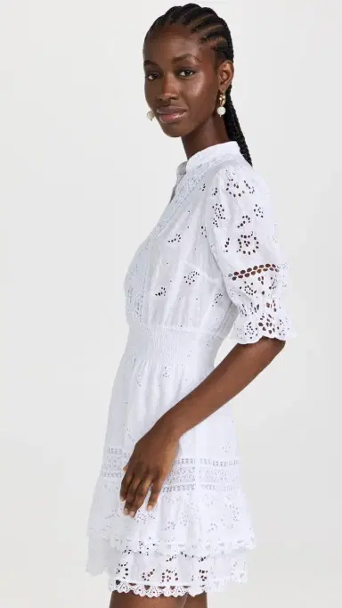 TEMPTATION POSITANO Hollywood Dress White L | Thumbnail 4