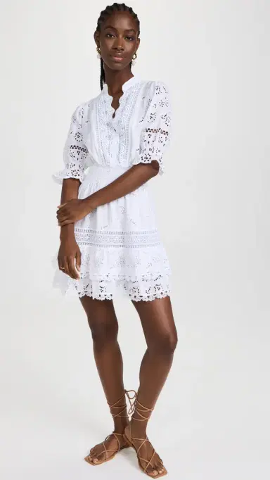 TEMPTATION POSITANO Hollywood Dress White L | Thumbnail 5