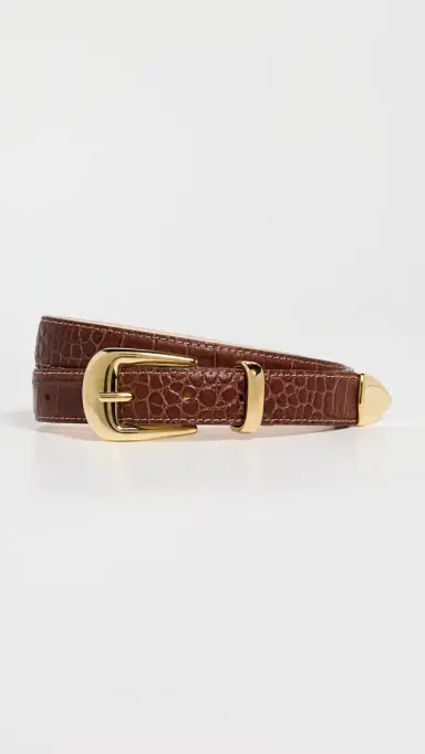 Aureum No.16 Leather Belt Umber | Thumbnail 2 Aureum No.16 Leather Belt Umber | Thumbnail 2