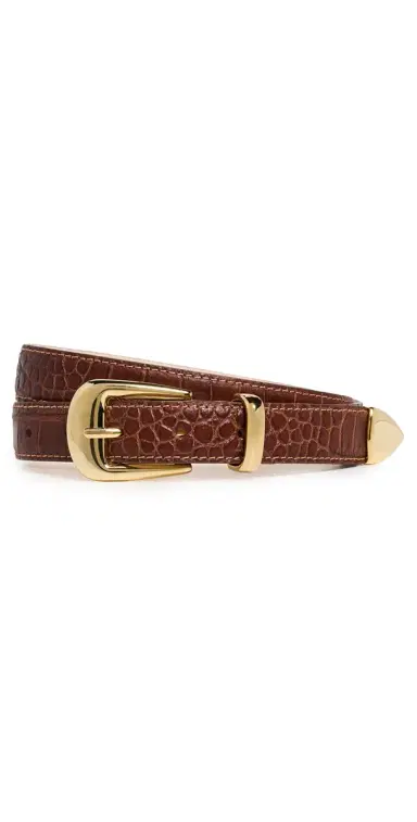 Aureum No.16 Leather Belt Umber | Thumbnail 1 Aureum No.16 Leather Belt Umber | Thumbnail 1