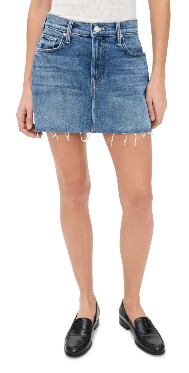 The Ditcher Mini Fray Skirt Heads or Tails