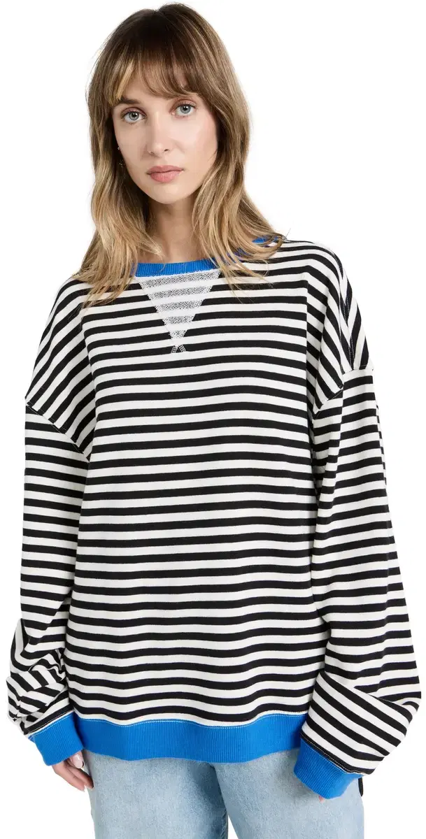 Classic triped Crew Black Combo