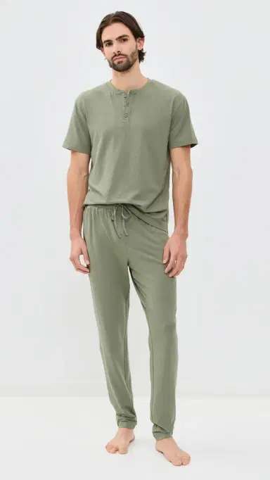 Lunya Slumberknit Pants haded Olive | Thumbnail 5 Lunya Slumberknit Pants haded Olive | Thumbnail 5