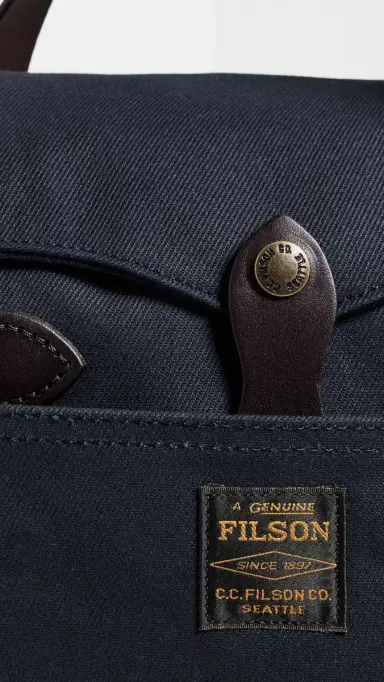 Filson Rugged Twill Original Briefcase Navy One Size | Thumbnail 5