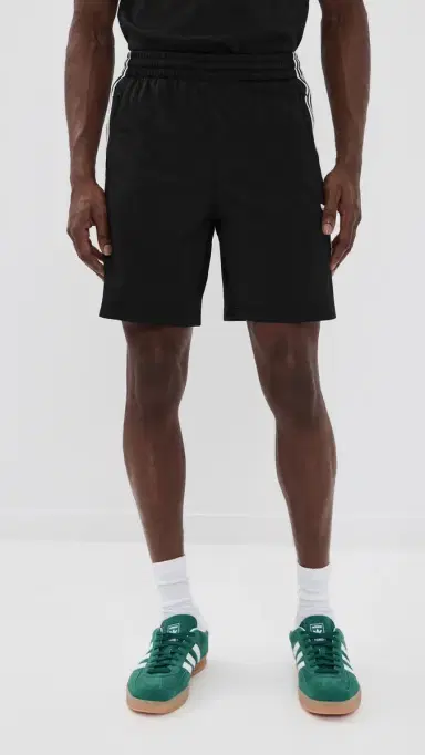 adidas Firebird Shorts 8 Black | Thumbnail 2 adidas Firebird Shorts 8 Black | Thumbnail 2
