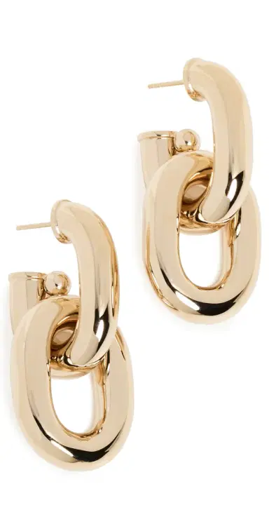 Rabanne Double XL Link Earrings P710 | Thumbnail 1 Rabanne Double XL Link Earrings P710 | Thumbnail 1