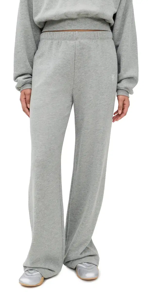 Oversized Wide Leg weatpants Heather Grey