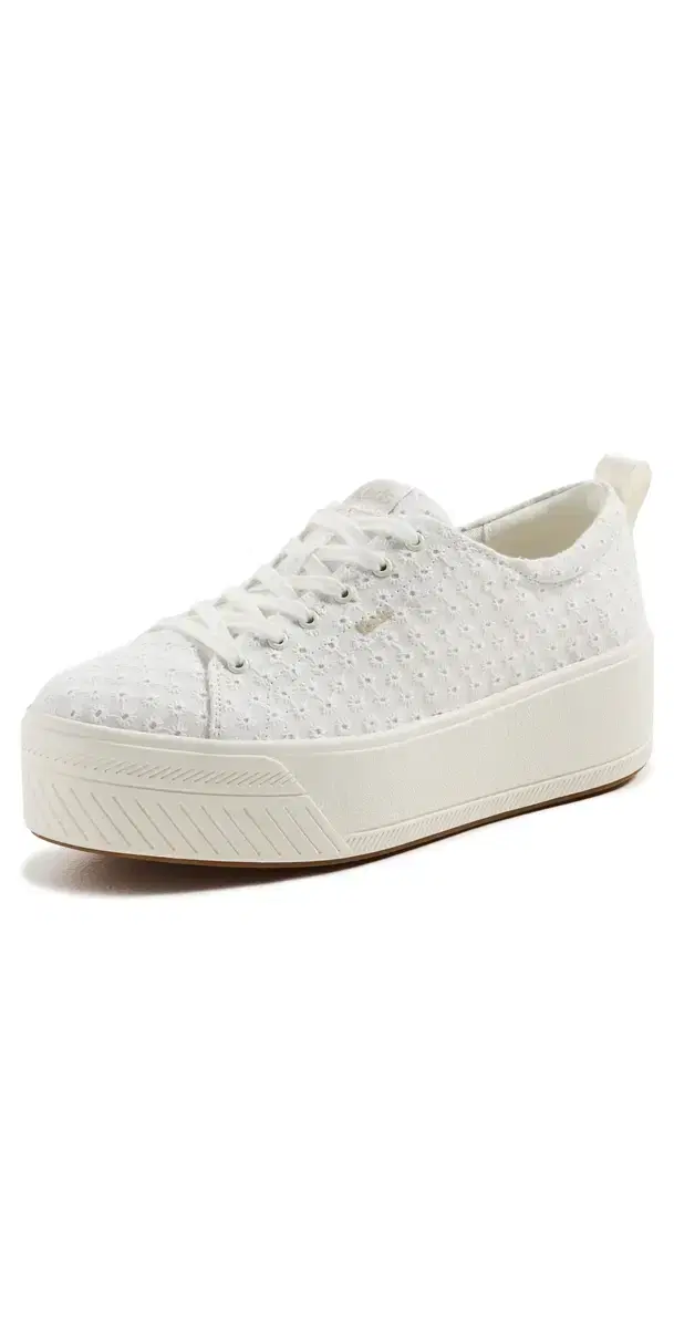 Skyler Festival Eyelet Sneakers Snow White