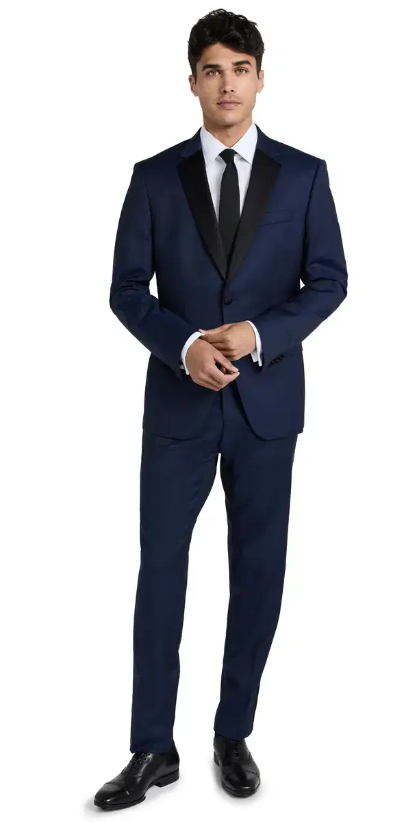 BOSS Slim Fit Tuxedo Navy