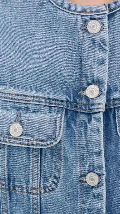 Citizens of Humanity Devin Collarless Jacket | Thumbnail 6 Citizens of Humanity Devin Collarless Jacket | Thumbnail 6